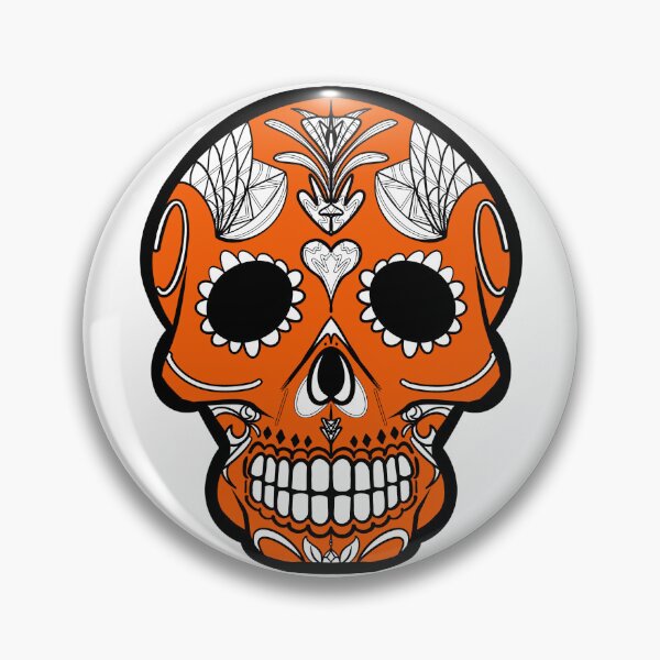 Item preview, Mexican day of the dead skull  designed and sold by Elizabeth-Banks.