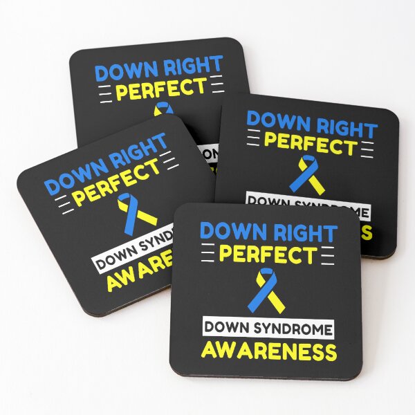 Item preview, Down Right Perfect Down Syndrome Awareness designed and sold by Color-Sparkle.
