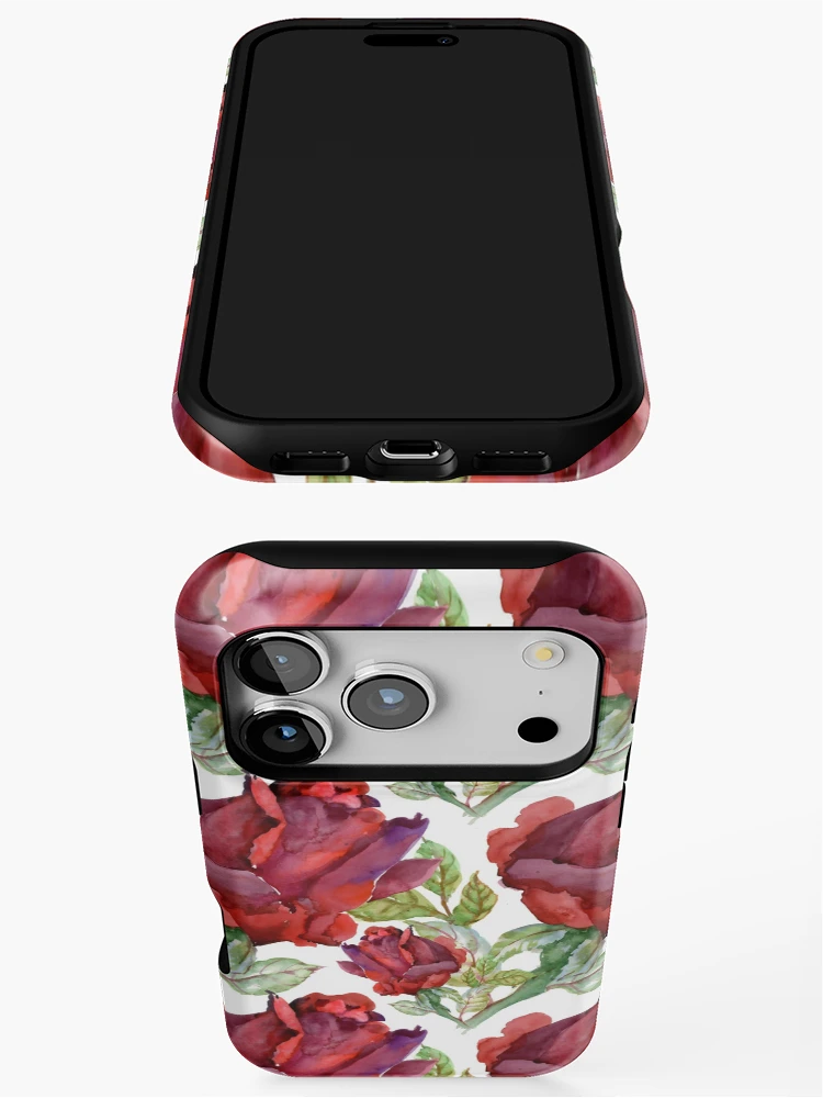 Thumbnail 3 of 4, iPhone Case, Elegant Rode♥ designed and sold by PrettyLittleTig.