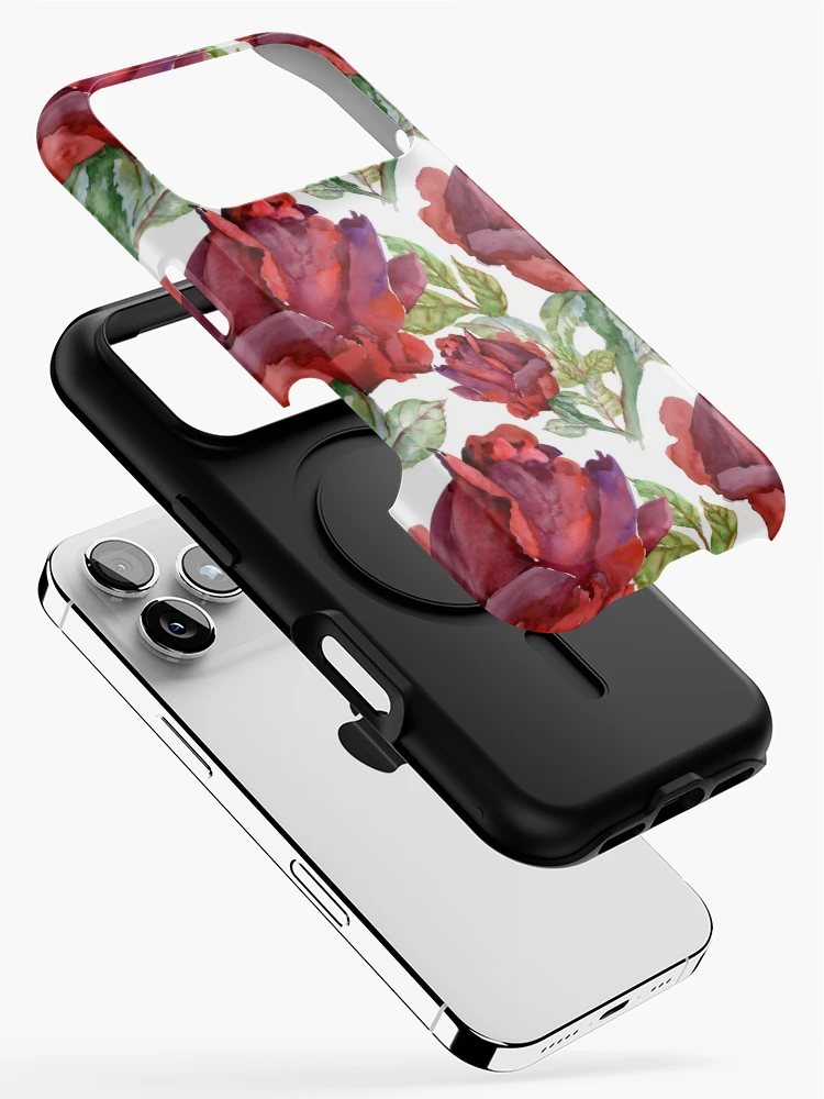 Thumbnail 2 of 4, iPhone Case, Elegant Rode♥ designed and sold by PrettyLittleTig.