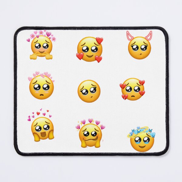 Item preview, Adorable eyes emojis sticker pack  designed and sold by DuaaSiddiqui.