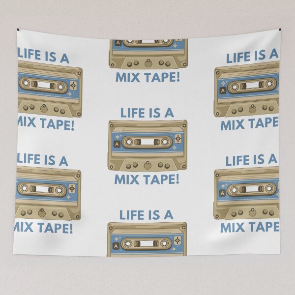 Item preview, Life Is A  Mix Tape designed and sold by CakmakShop.
