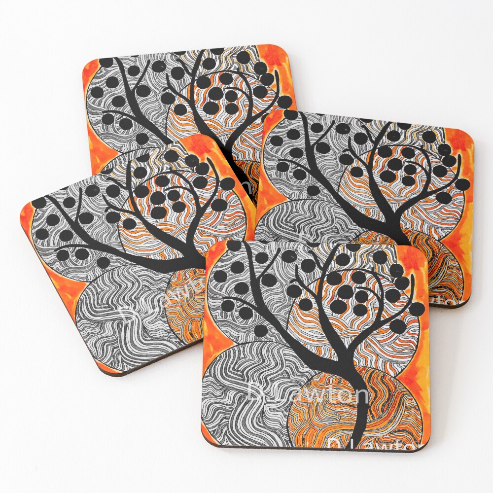 Item preview, Coasters (Set of 4) designed and sold by Dimakesthings.