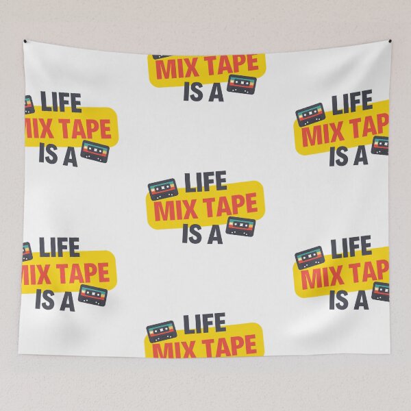 Item preview, Life Is A  Mix Tape designed and sold by CakmakShop.