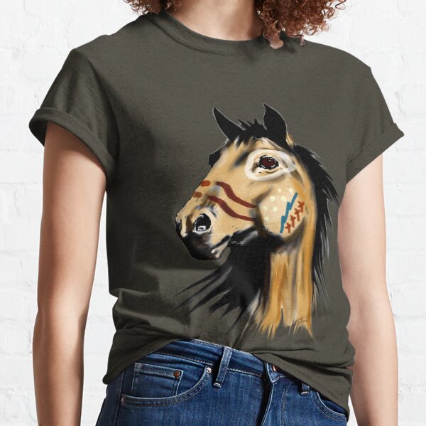  Yankee Doodle Patriotic popular American Song July 4th horse T- Shirt : Clothing, Shoes & Jewelry