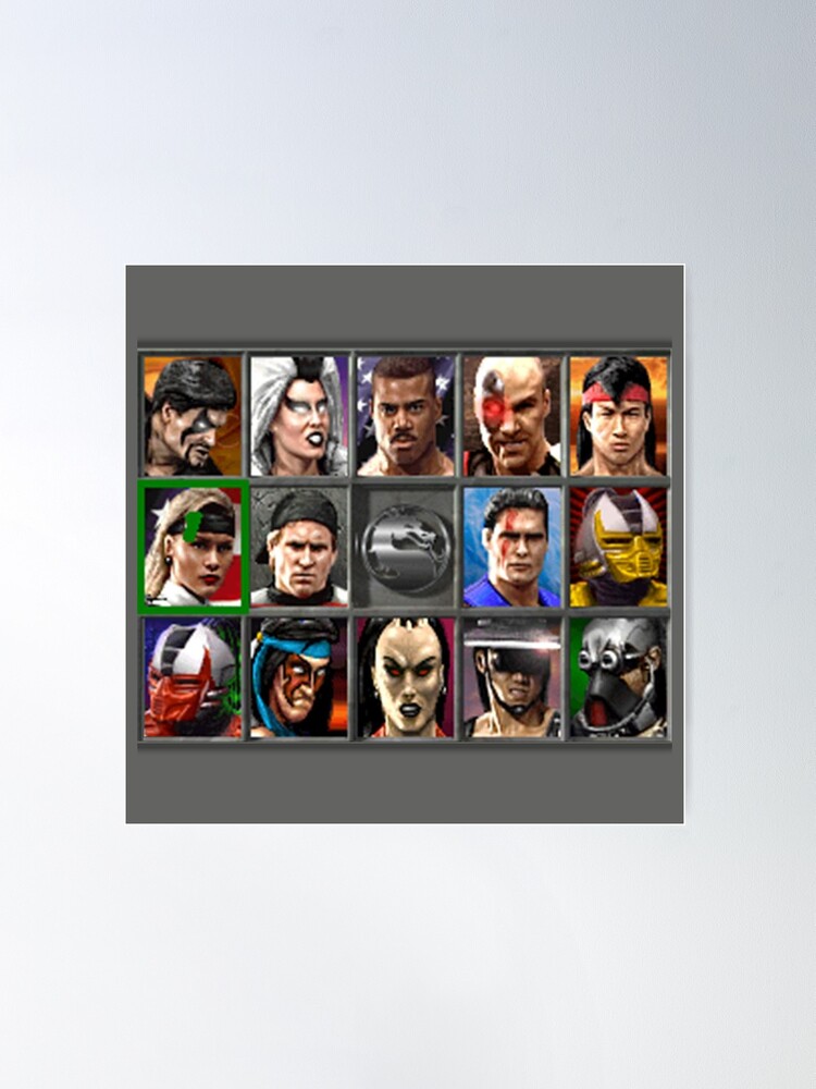 Mortal Kombat Trilogy - Character Posters - Mortal Kombat Secrets