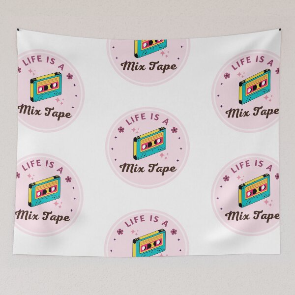 Item preview, Life Is A  Mix Tape designed and sold by CakmakShop.