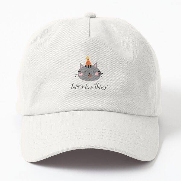 Item preview, Happy Birthday- Cool Fun Cute PURRfect Birthday Greeting  designed and sold by JuxtaJoy Studios.