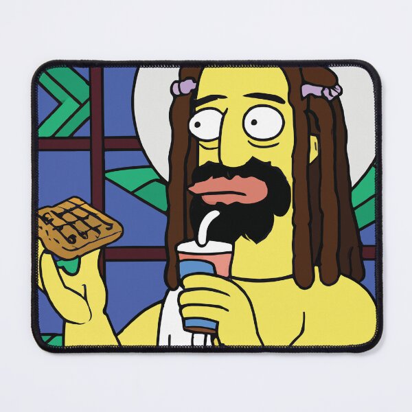 Item preview, OMG Jesus Really Loves Waffles designed and sold by bullshirter.