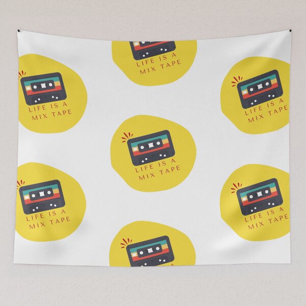 Item preview, Life Is A  Mix Tape designed and sold by CakmakShop.