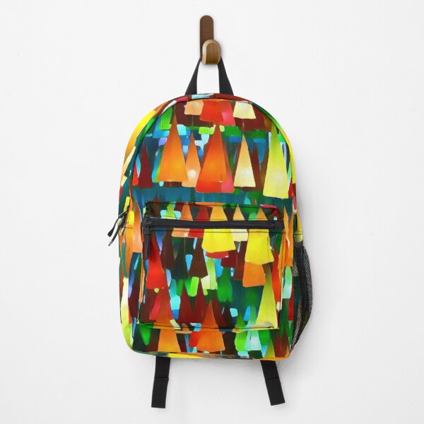 Item preview, Colorful Hanging Art Triangular Pyramid Shapes designed and sold by TastyTonic.