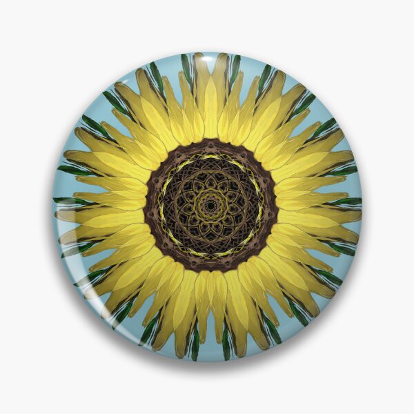 Item preview, Sunflower Mandala designed and sold by EggheadK8.