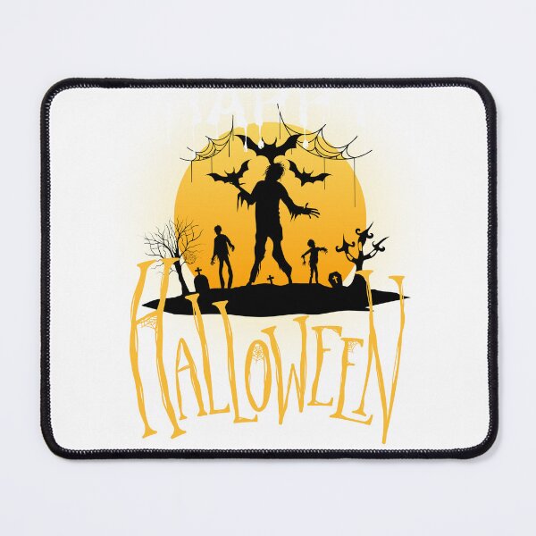 Item preview, black spooky happy halloween designed and sold by kingtaj-store.