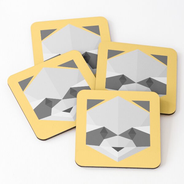 Item preview, Animinimal Raccoon (yellow) designed and sold by animinimal.
