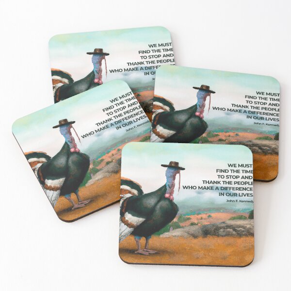 Item preview, Thanksgiving Turkey - with Quote by JFK designed and sold by WhatDaFunk.