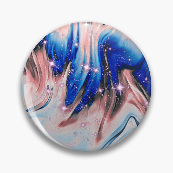 Item preview, Abstract watercolor flame design scattered with pink sparkles designed and sold by Wonder & Whimsy.