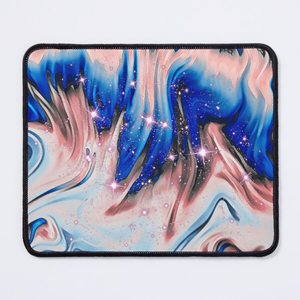 Item preview, Abstract watercolor flame design scattered with pink sparkles designed and sold by Wonder & Whimsy.