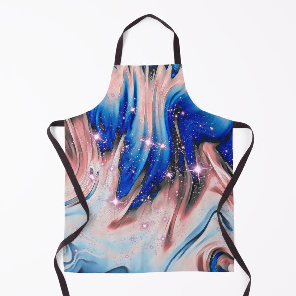 Item preview, Abstract watercolor flame design scattered with pink sparkles designed and sold by ditzy-designs.