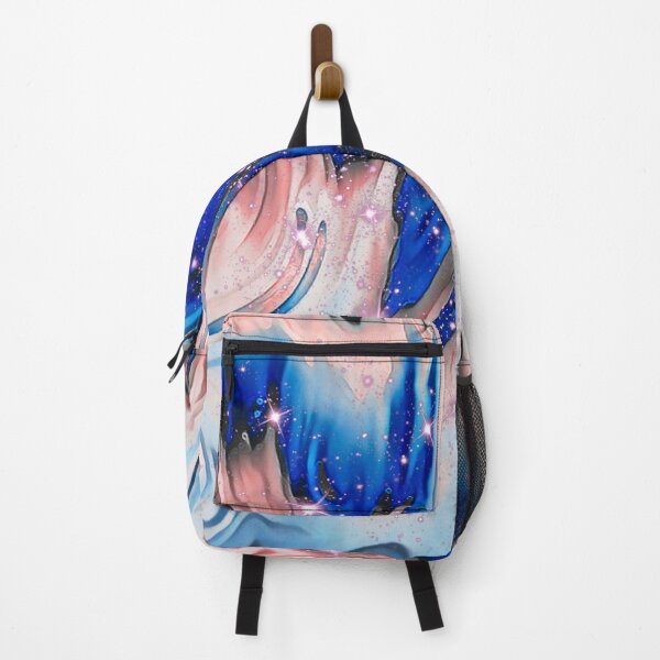 Item preview, Abstract watercolor flame design scattered with pink sparkles designed and sold by ditzy-designs.