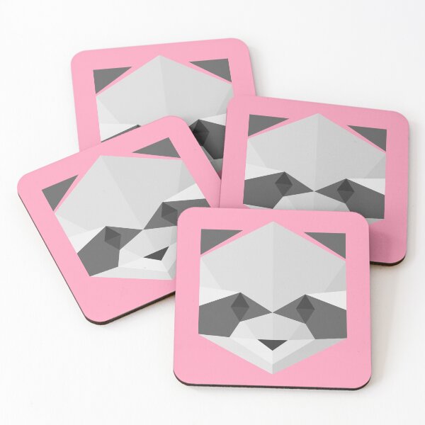 Item preview, Animinimal Raccoon (pink) designed and sold by animinimal.