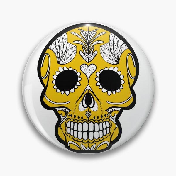 Item preview, Mexican day of the dead skull  designed and sold by Elizabeth-Banks.