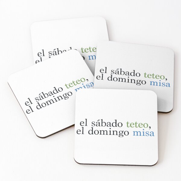 Item preview, Sabado teteo, Domingo misa designed and sold by ssabala.