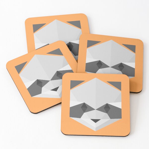 Item preview, Animinimal Raccoon (orange) designed and sold by animinimal.