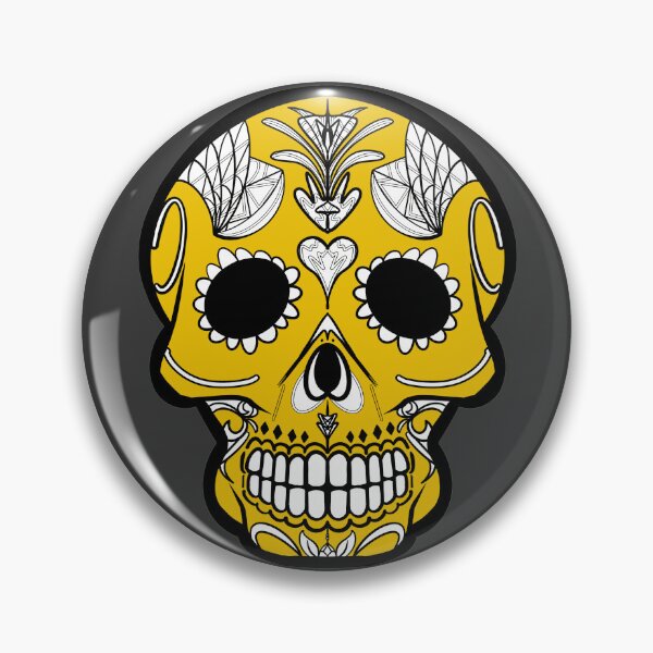 Item preview, Mexican day of the dead skull  designed and sold by Elizabeth-Banks.