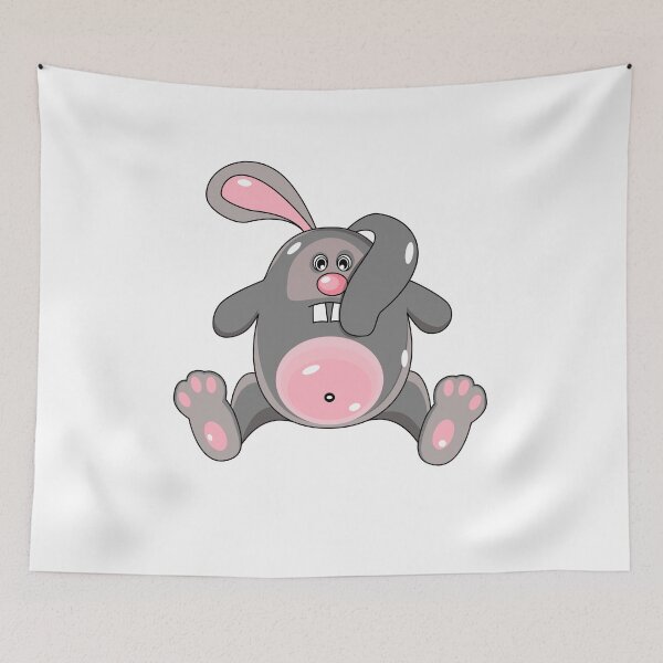 Item preview, Cartoon funny bunny  designed and sold by Mashusha-art.