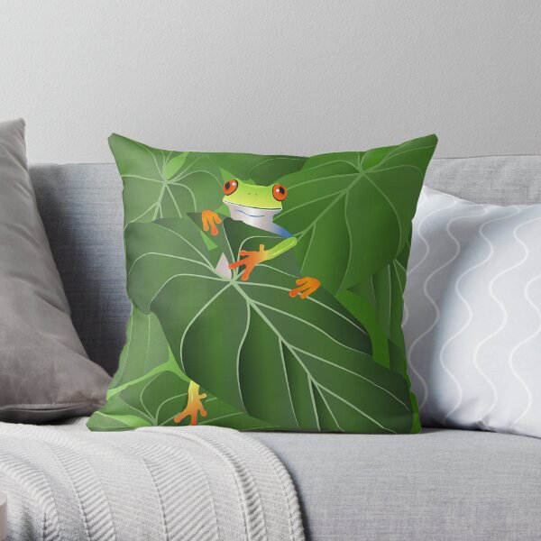 Frog Pillows & Cushions for Sale