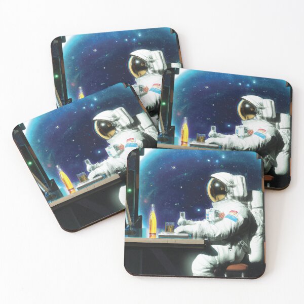 Item preview, All alone at the Space Bar designed and sold by bullshirter.