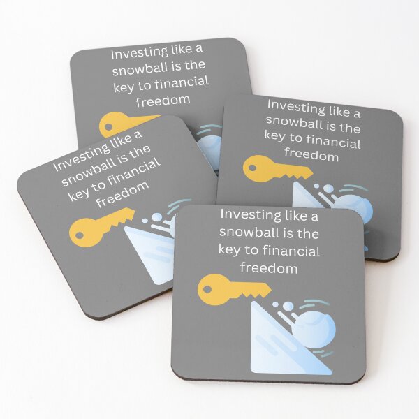 Item preview, Investing like a snowball is the key to financial freedom  designed and sold by UpcomingTech.