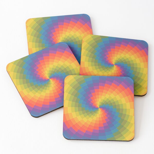 Item preview, Colorful Psychedelic Spiral  designed and sold by Ksaavet.
