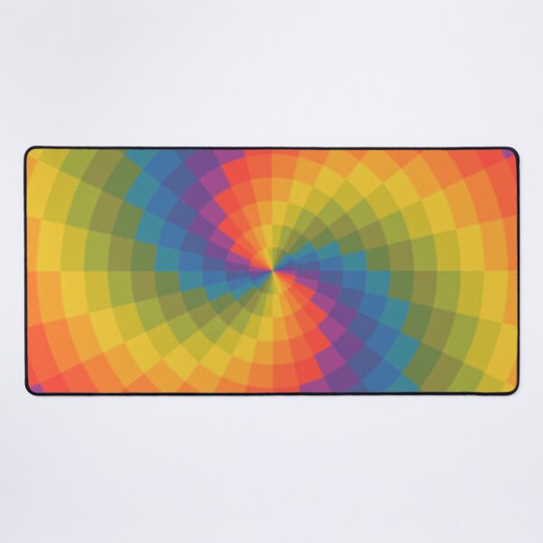 Vista previa del artículo con la obra «Espiral psicodélico colorido», diseñado y vendido por Ksaavet.