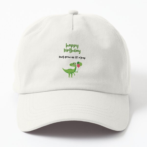 Item preview, Don't grow up, its a trap!! Happy Birthday- Funny Hilarious Birthday Meme designed and sold by JuxtaJoy Studios.