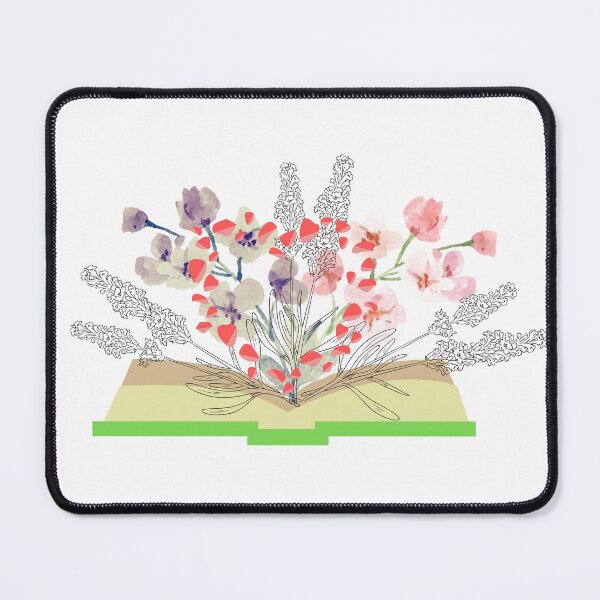 Item preview, Flowers Growing from Book designed and sold by ChronicCrafting.
