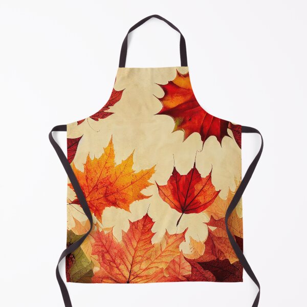 Item preview, Fall Graphic Design with Multiple Colorful Autumn Leaves designed and sold by TheCreativeFab.