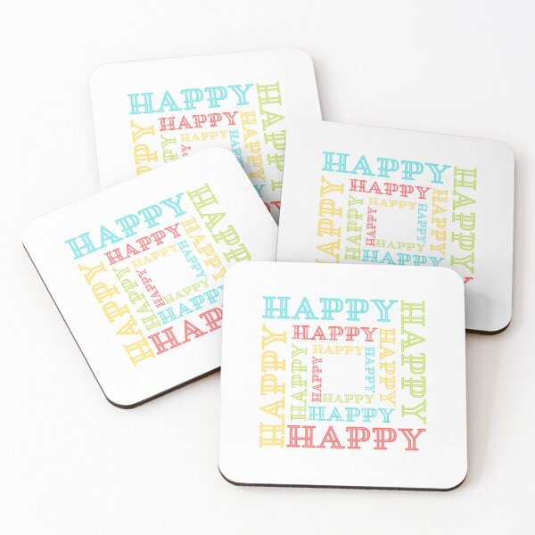 Item preview, Happy, Happy, Happy, colored designed and sold by AlfabetDesign.