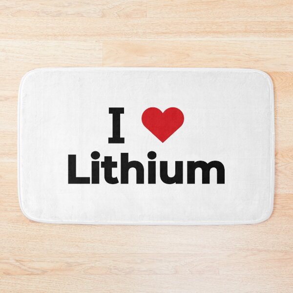Item preview, I love Lithium designed and sold by Moyanana.