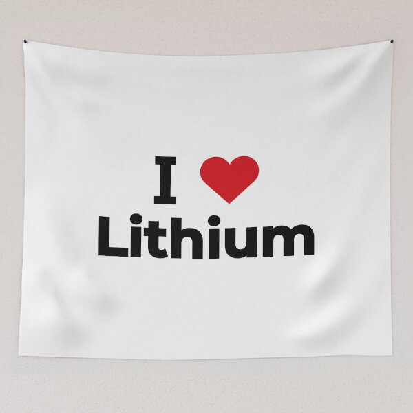 Item preview, I love Lithium designed and sold by Moyanana.