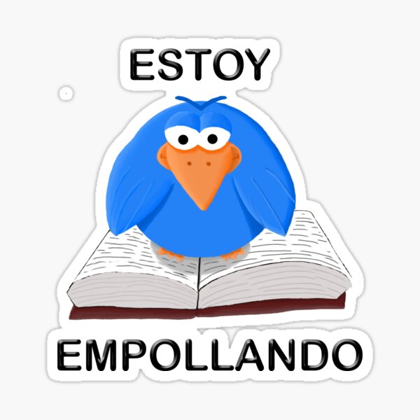 Empollando Pegatina