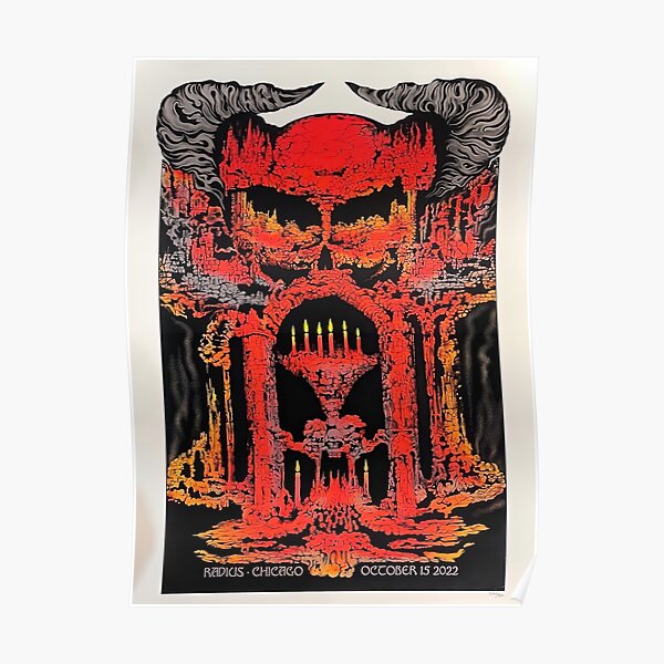 "King Gizzard and the Lizard Wizard Chicago 2022" Poster for Sale by