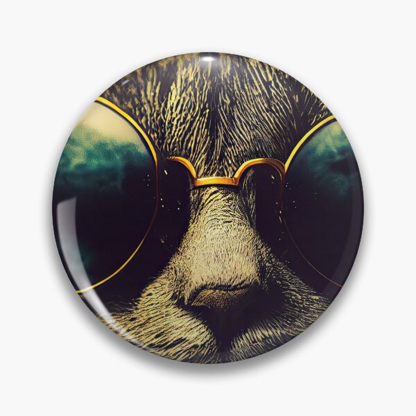 Item preview, Cool Cat (Yellow Filter) designed and sold by OccultDreams.