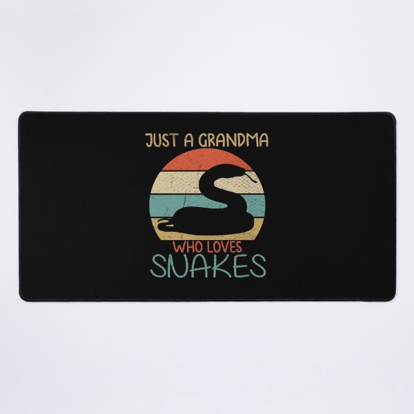Item preview, Just A Grandma Who Loves Snakes, Snakes, Snake, Snakes lover, Snake gift, Snake idea, Snake design, Snake silhouette, retro Snake designed and sold by RedArtsDesign.