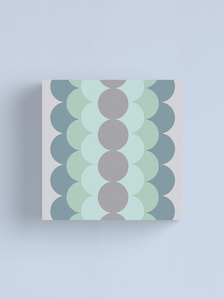 Alternate view of Gradual Mint Canvas Print