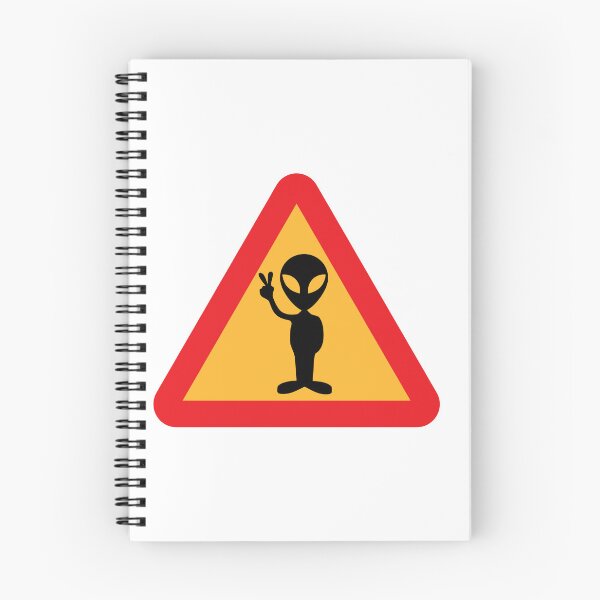 Item preview, Alien Warning designed and sold by Gentle40Winks.
