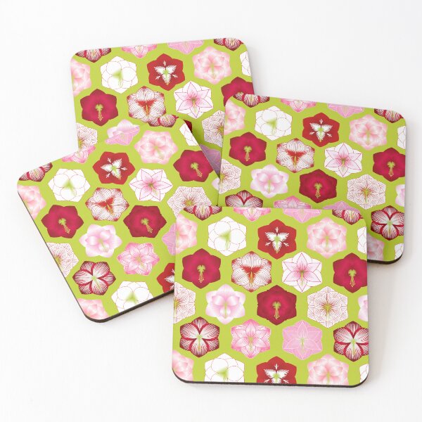Item preview, Amaryllis Pattern - Chartreuse designed and sold by marieofroumania.