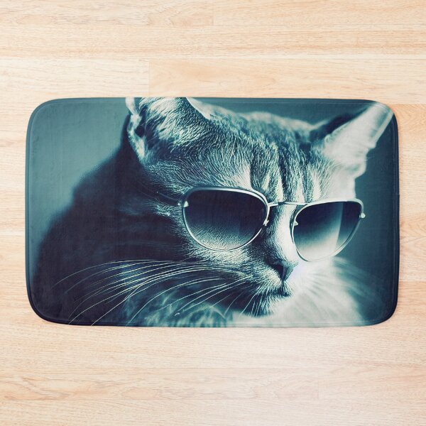 Item preview, Cool Cat (Teal Filter) designed and sold by OccultDreams.