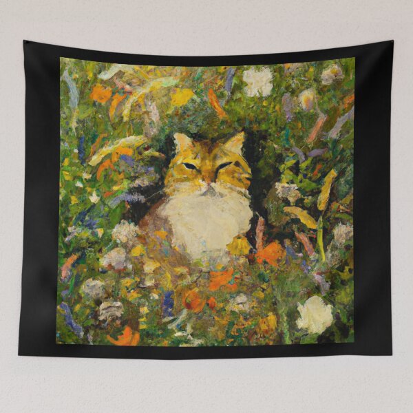 Item preview, Oil Painting Cat designed and sold by JessalynnG.