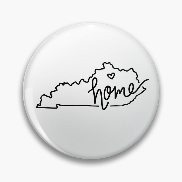 Item preview, Cute Kentucky Home State Outline Sticker designed and sold by Sarah DaSilva.